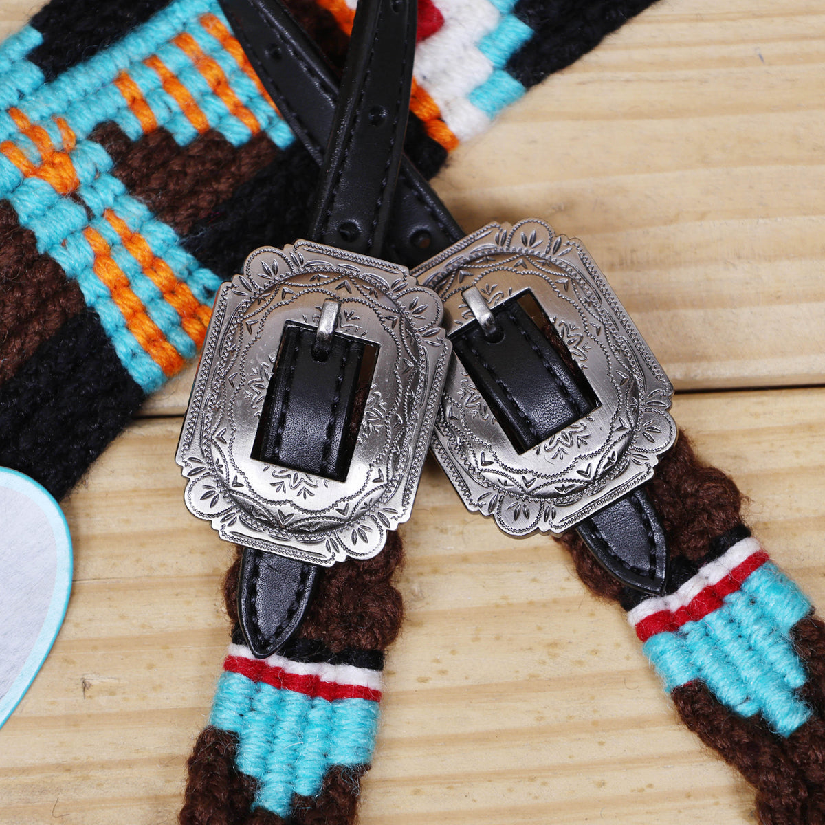 Thunder Bird Mohair Complete Western Horse Tack Set