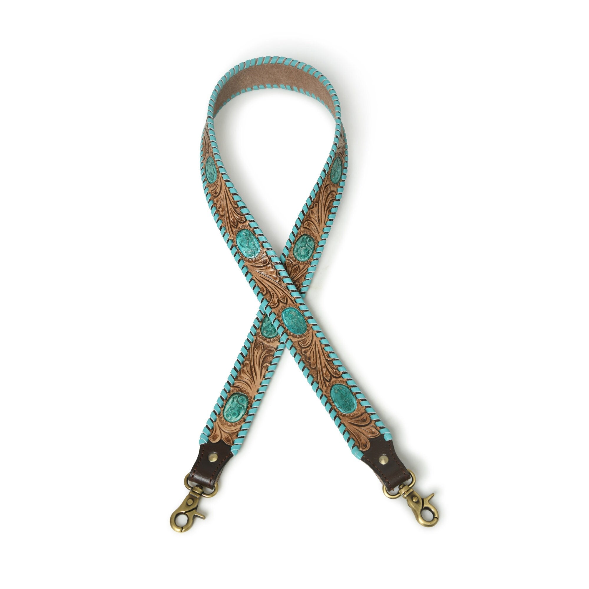 Mousm Replaceable Crossbody Bag Strap, Boho Canvas Straps, Detachable Leather Bag Strap, Shoulder Strap Purse Strap, Real Cow Leather Strap