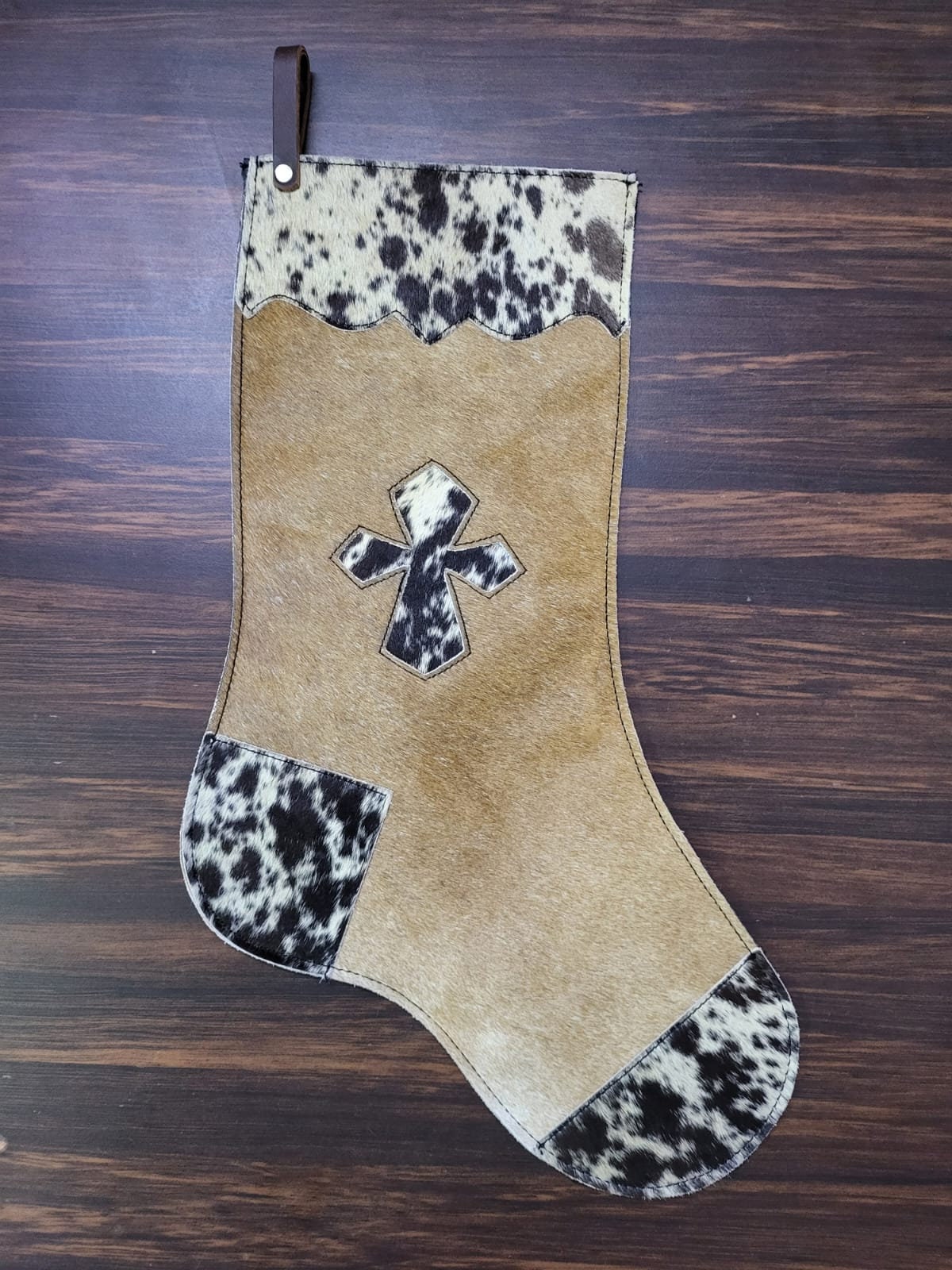 leather Christmas stockings by MOUSM Chose your design for a celebration Family Stocking Santa Stocking Gift Set Colorful Xmas Stocking Set