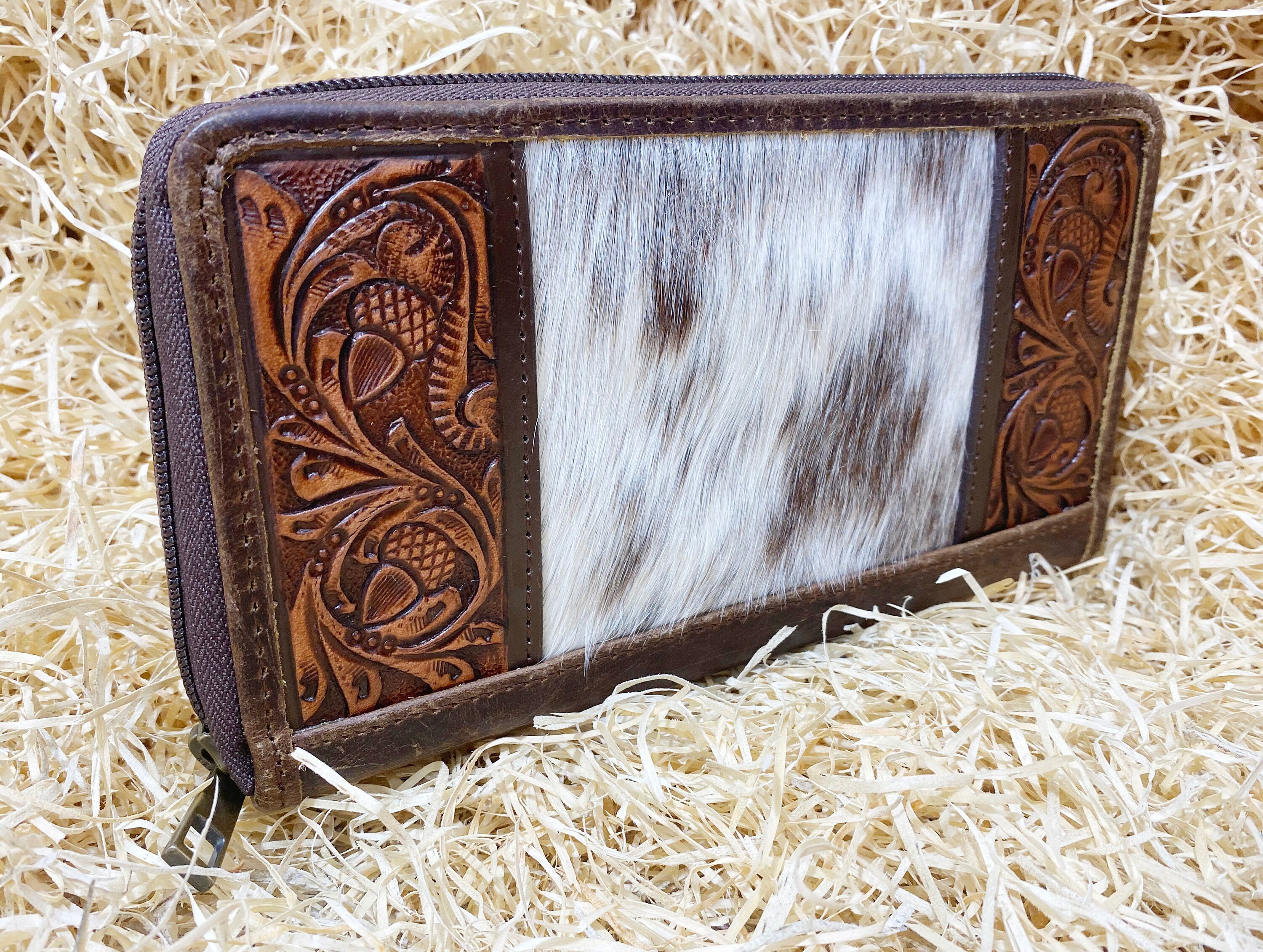 ladies clutch bag comes with Oka fruit carving. Western Ladies hand clutch bag | Premium leather clutch bag by Mousm