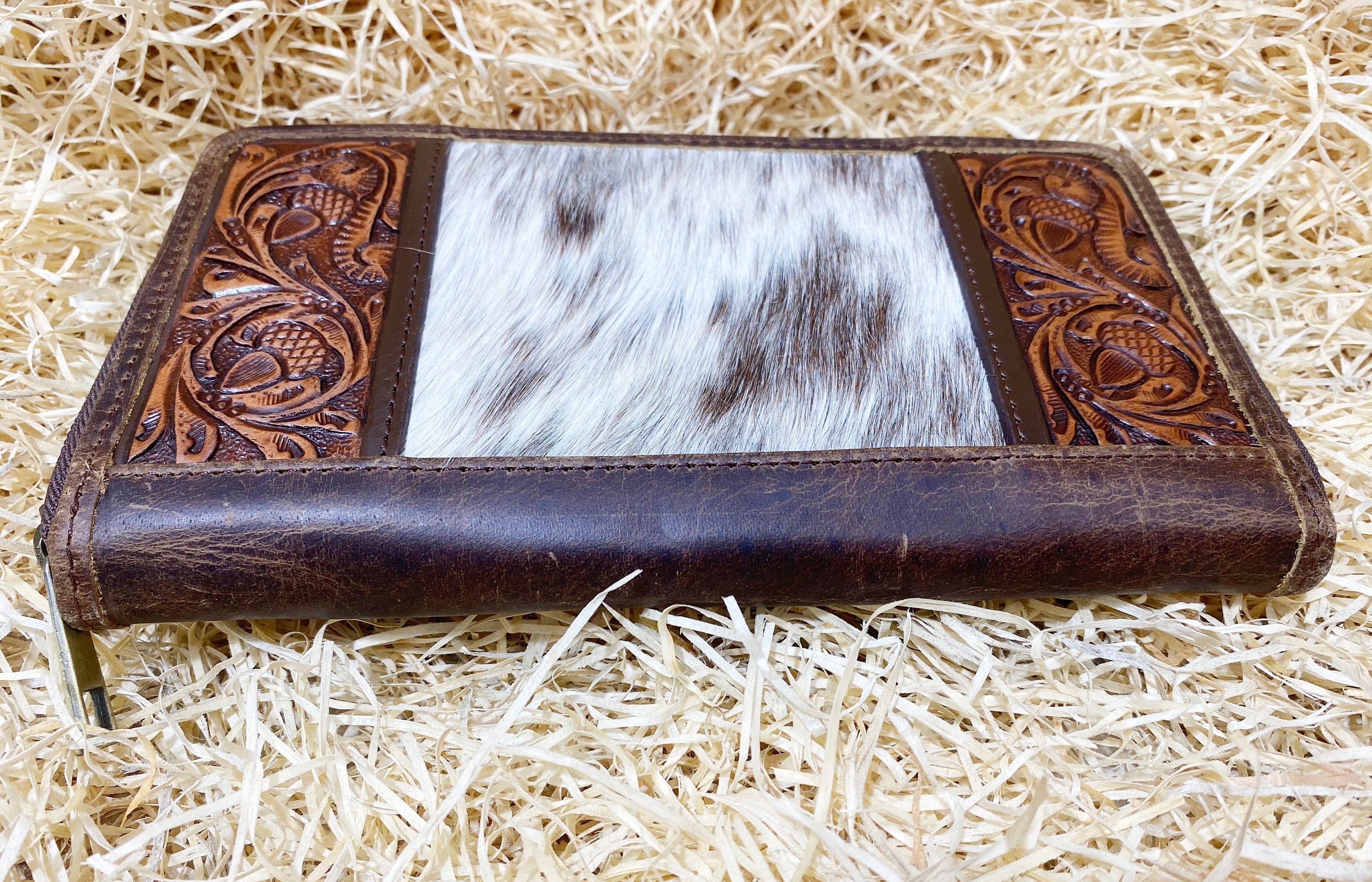 ladies clutch bag comes with Oka fruit carving. Western Ladies hand clutch bag | Premium leather clutch bag by Mousm