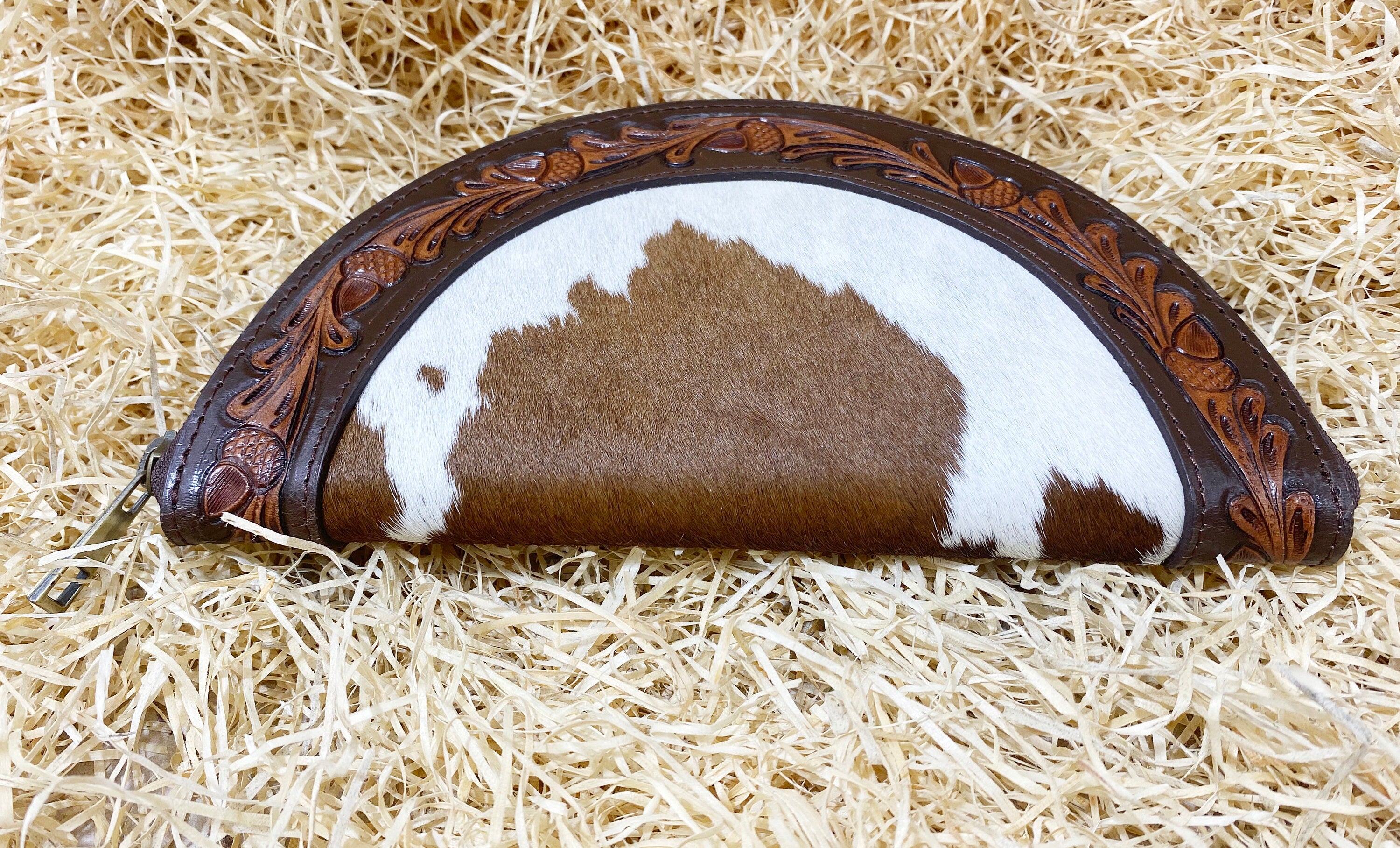 ladies clutch bag comes with OKA fruit carving around the clutch. Western Ladies hand clutch bag | Premium leather clutch bag by Mousm