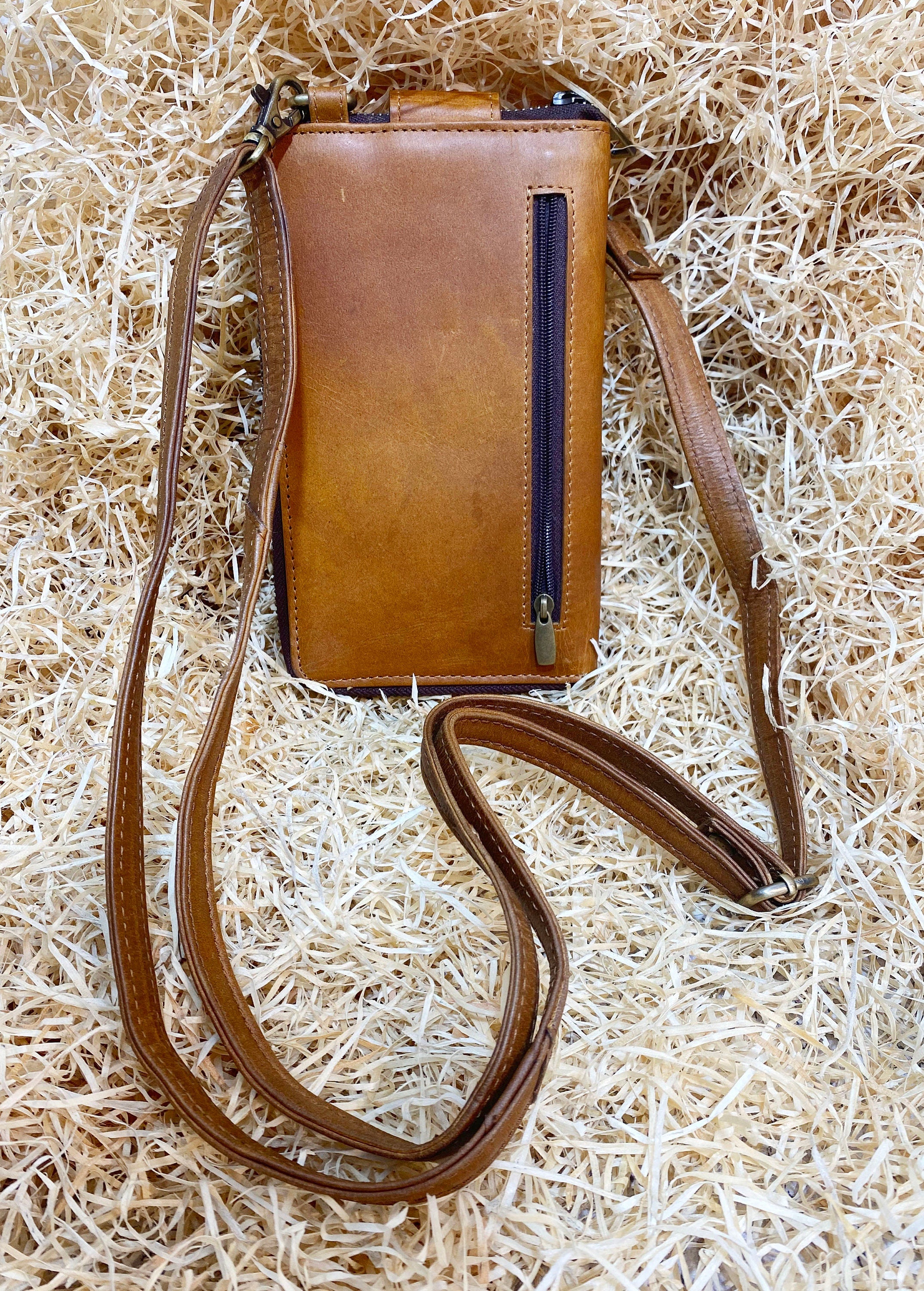 ladies clutch bag for phone and card wallet with cross body strap. Western Ladies hand clutch bag | Premium leather clutch bag by Mousm