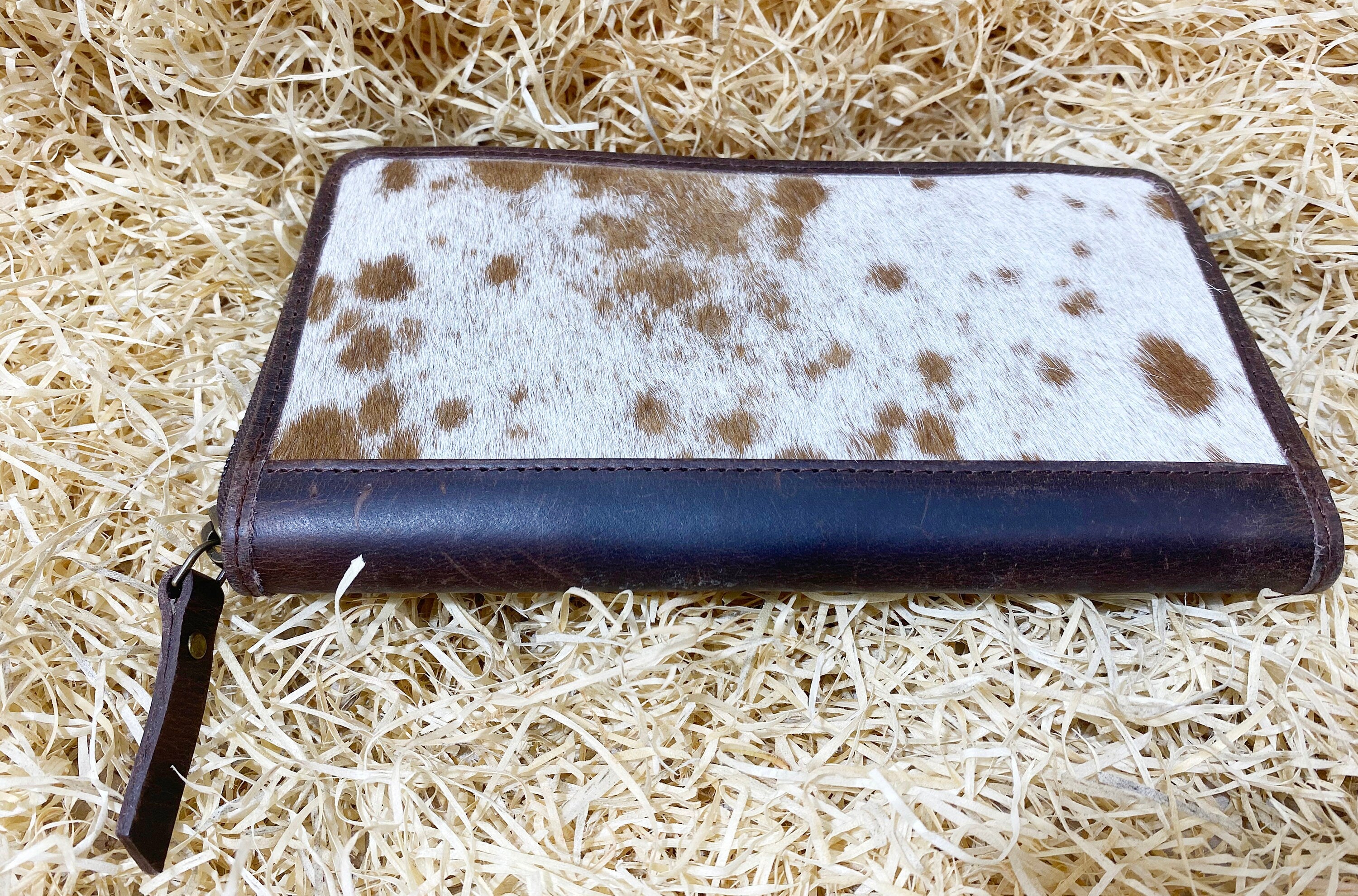 ladies clutch bag comes with Tan and White natural hairon . Western Ladies hand clutch bag | Premium leather clutch bag by Mousm