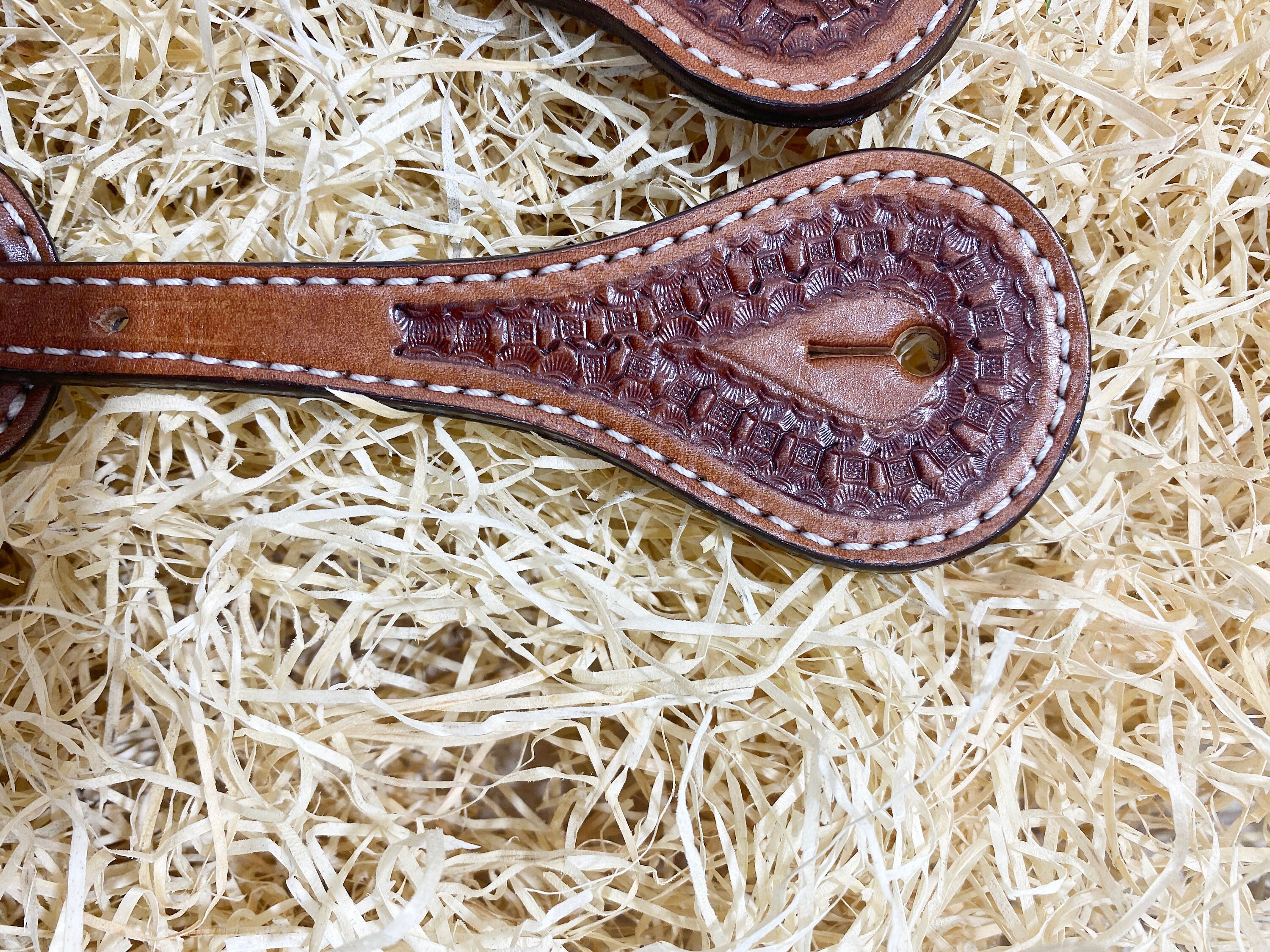 MOUSM Western Spur Straps – Argentina Cow Leather Men&