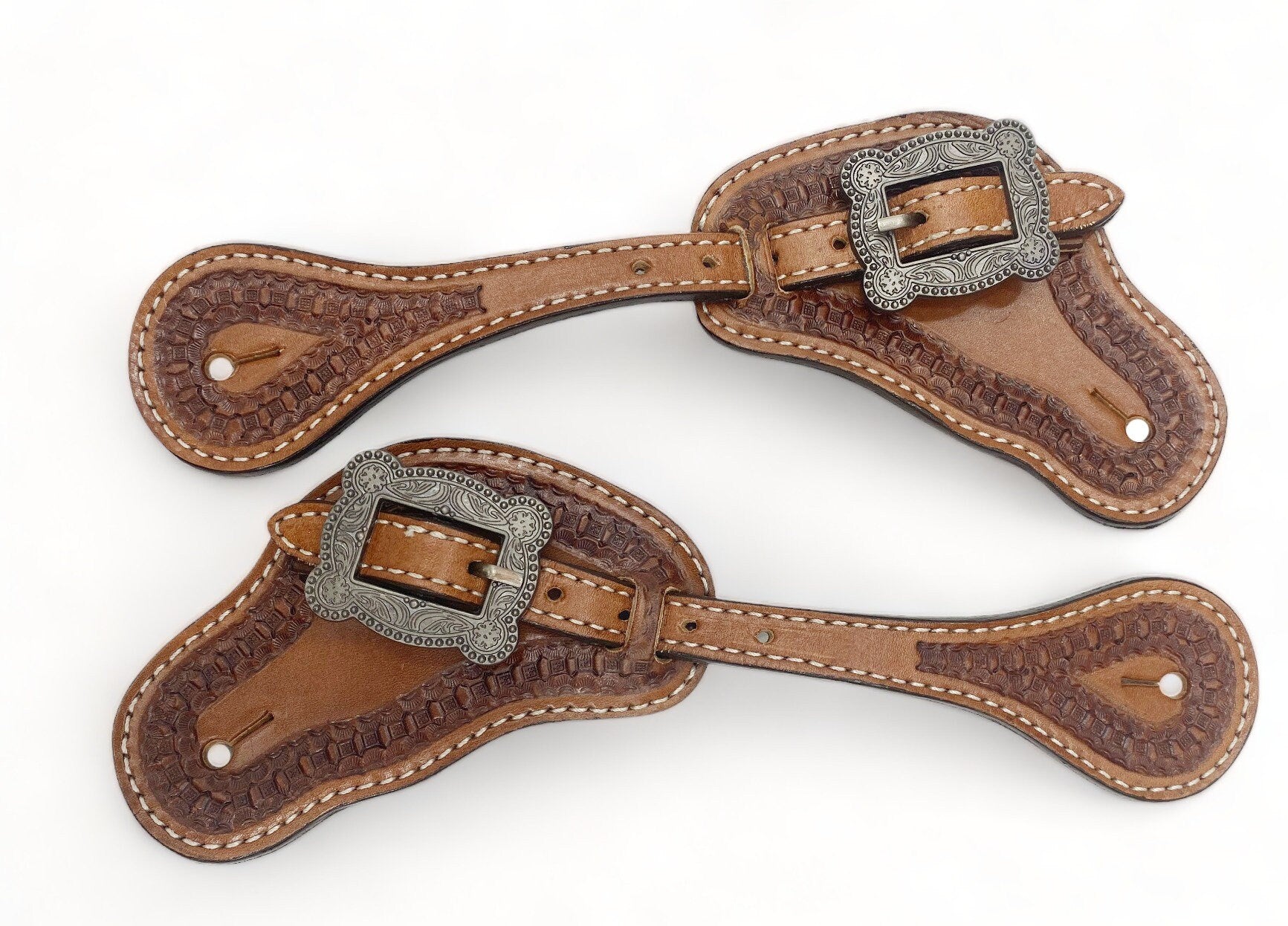 MOUSM Western Spur Straps – Argentina Cow Leather Men&