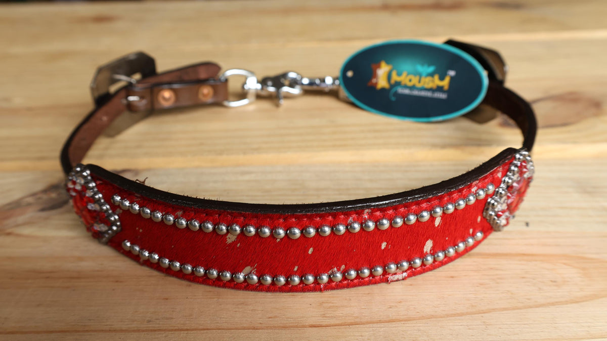 Red Silver Metallic Acid Wash Cowhide Complete Horse Tack Set