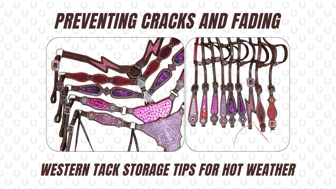 Preventing Cracks and Fading: Western Tack Storage Tips for Hot Weather