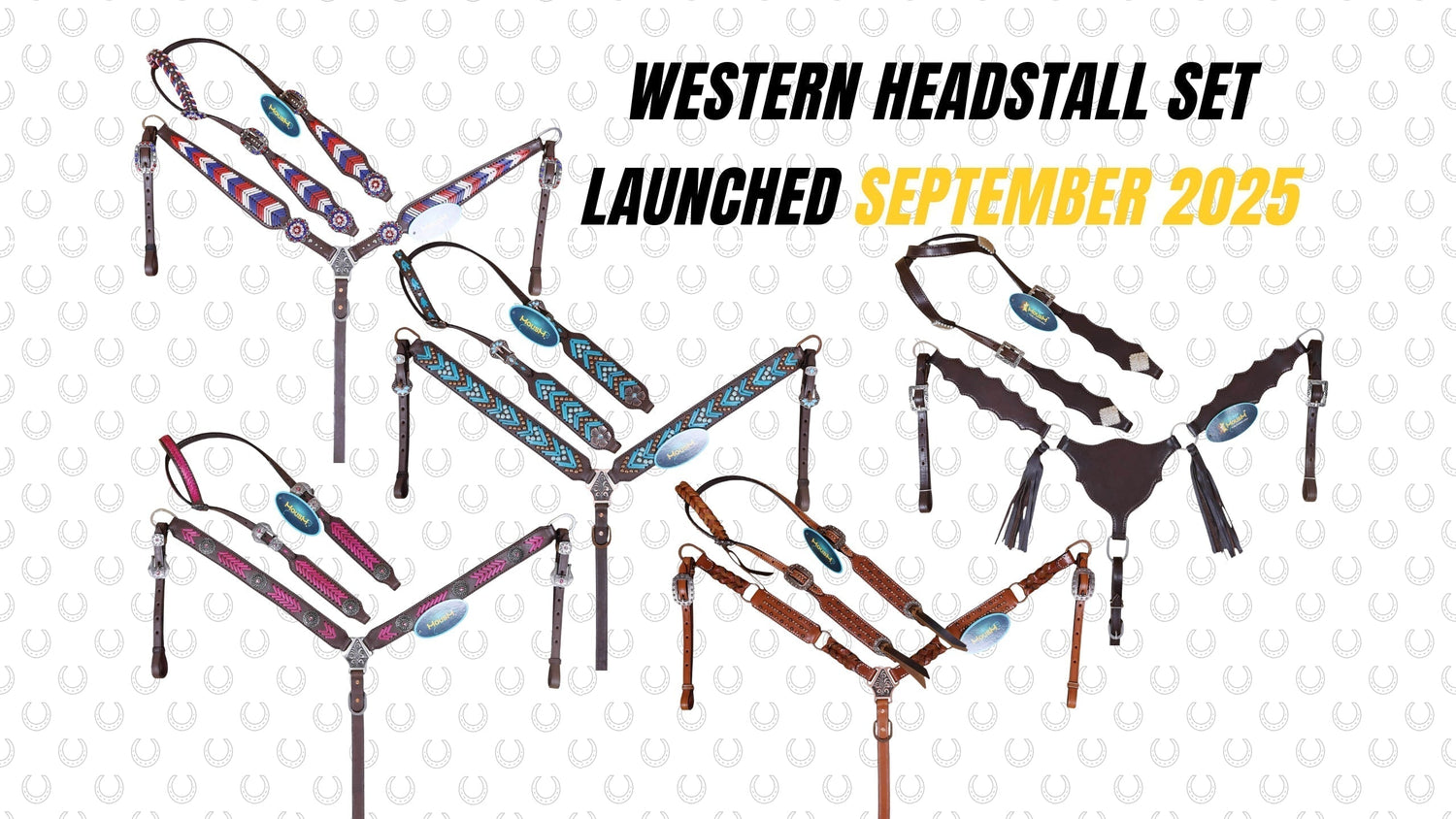 Western Headstall Set Launched September 2025