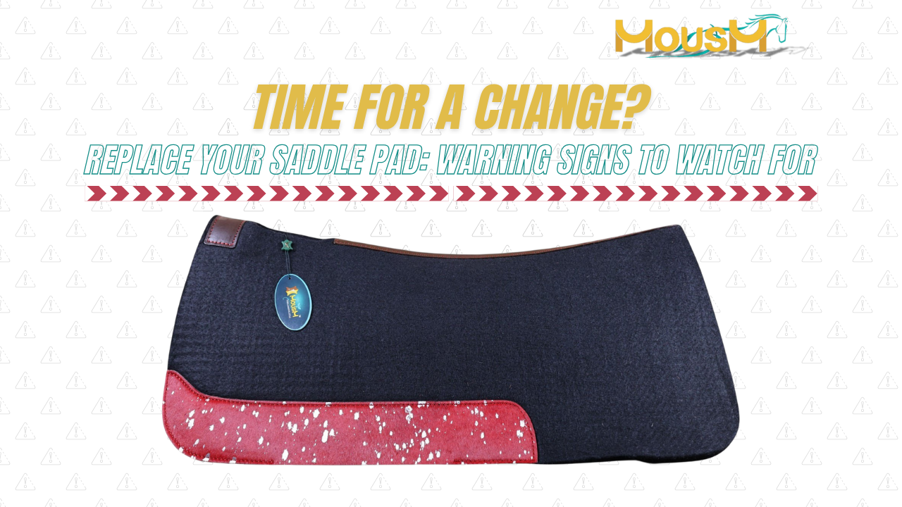When to Replace Your Saddle Pad: Warning Signs to Watch For