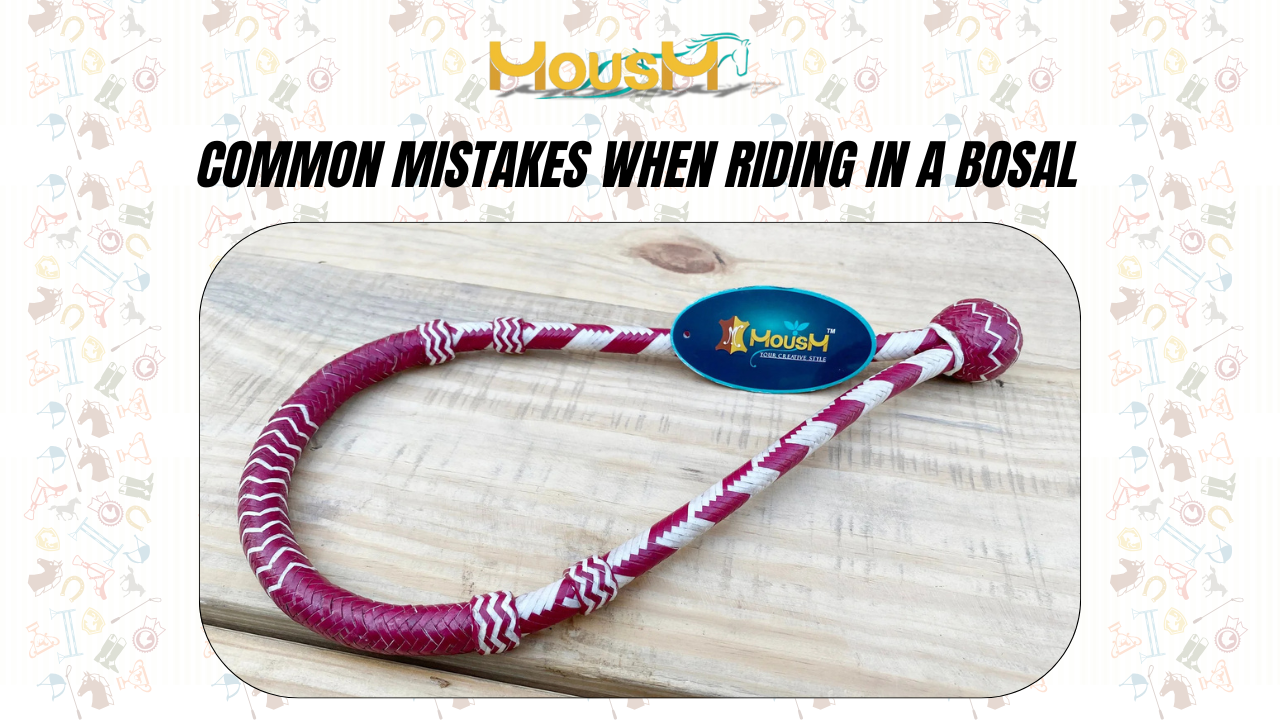Common Mistakes When Riding in a Bosal