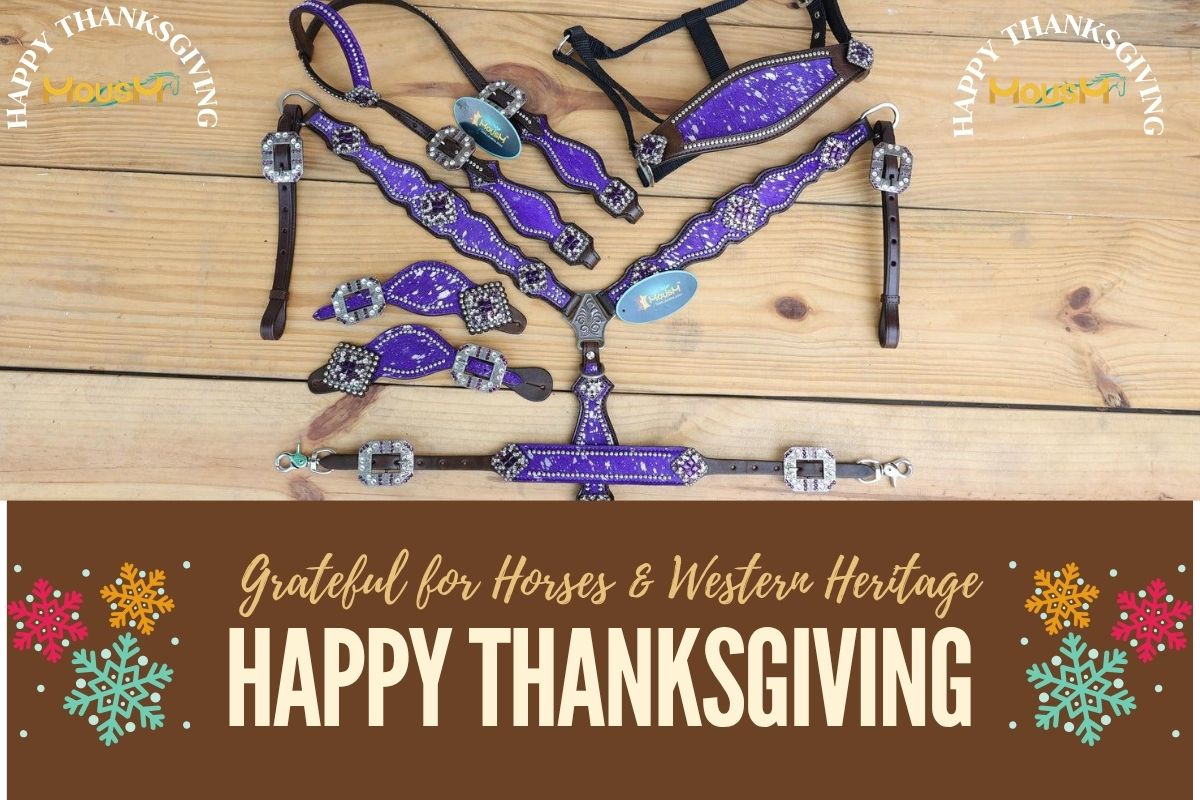 Thanksgiving 2026 celebration featuring Western horse tack and horse heritage by MOUSM