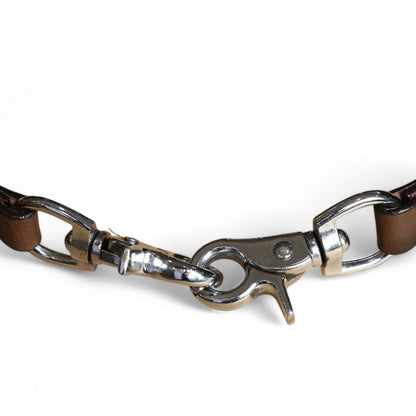 MOUSM Western Wither Strap - Stylish Horse Tack Accessory Decorated with Turquoise Metallic Acid Wash Cowhide, Surrounded by Silver Studs, Shining Rhinestone Conchos