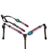 3D Pink Rose Headstall Set
