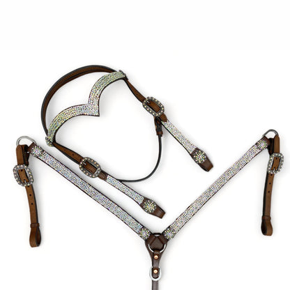 Decorative Rhinestone with Matching Conchos 