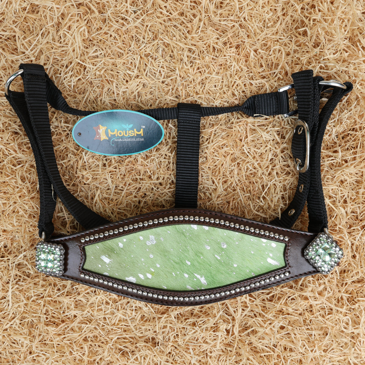 Lime Green Metallic Acid Wash Complete Western Horse Tack Set