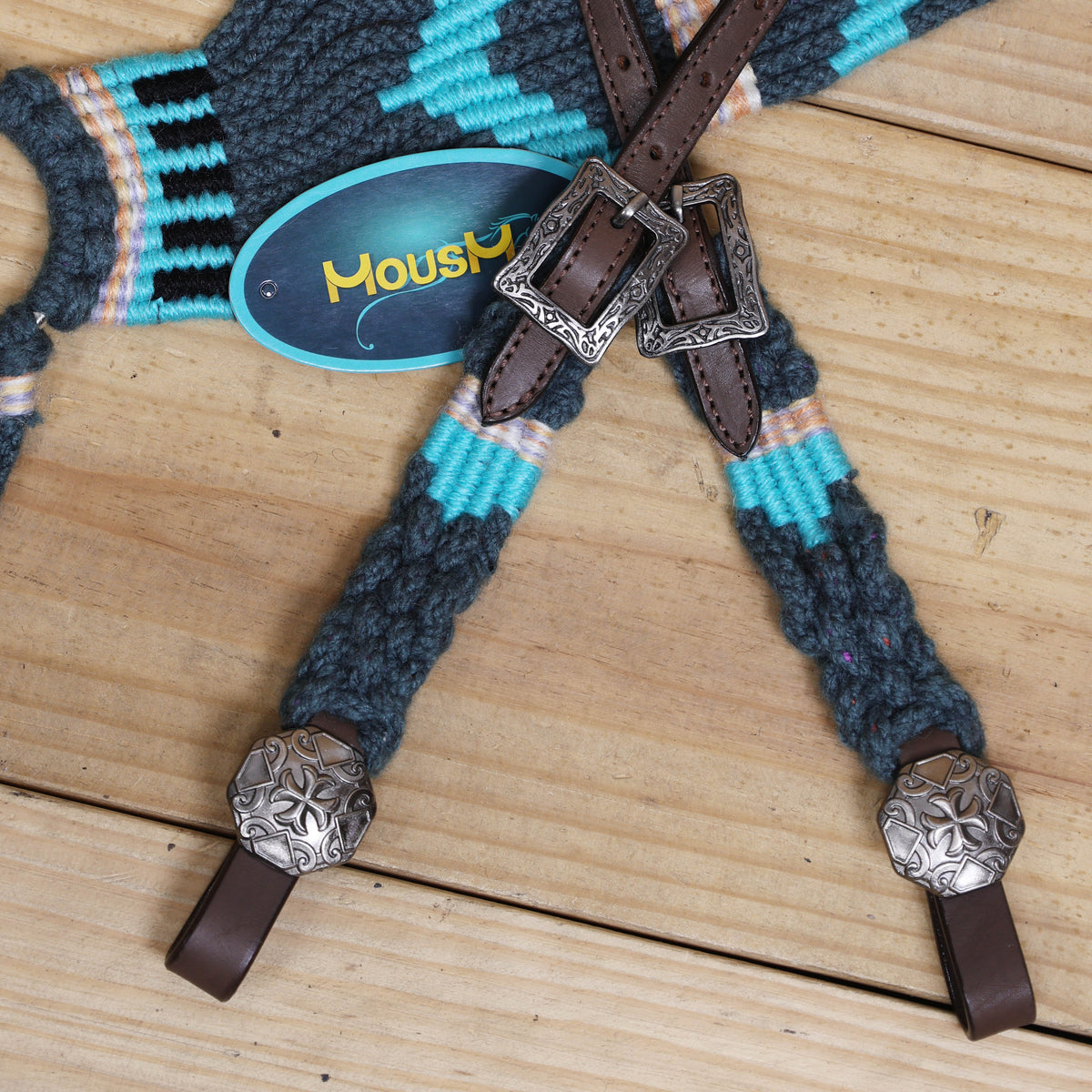 Dark Grey, Sky Blue &amp; Beige Mohair Complete 5 Piece Set