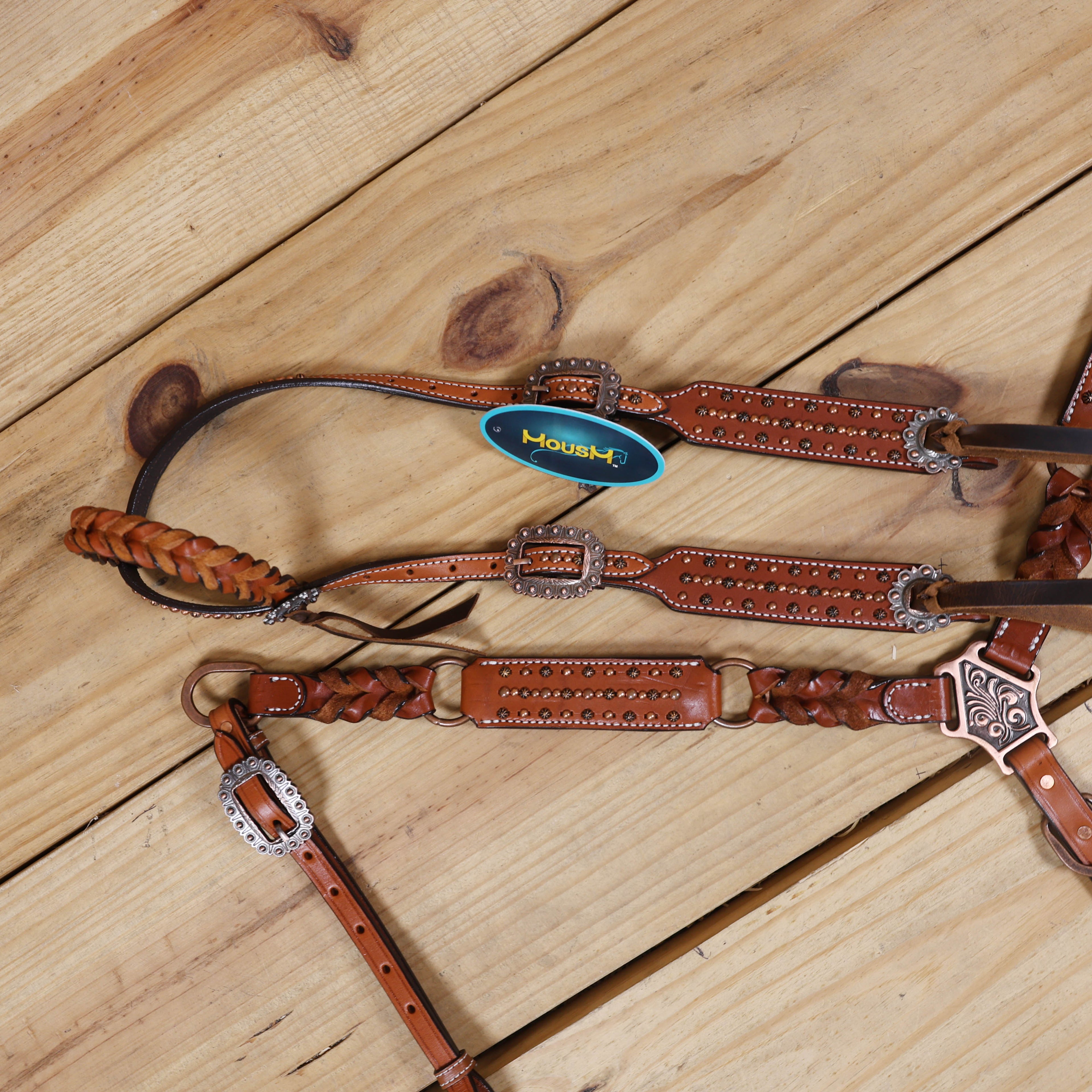one ear headstall set