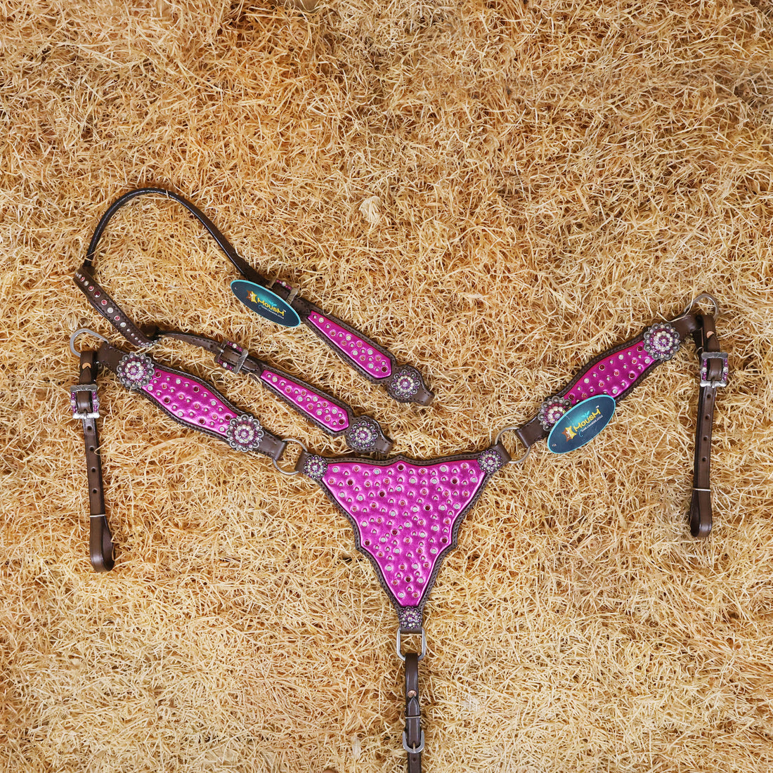 Pink Gladiator Leather Design 