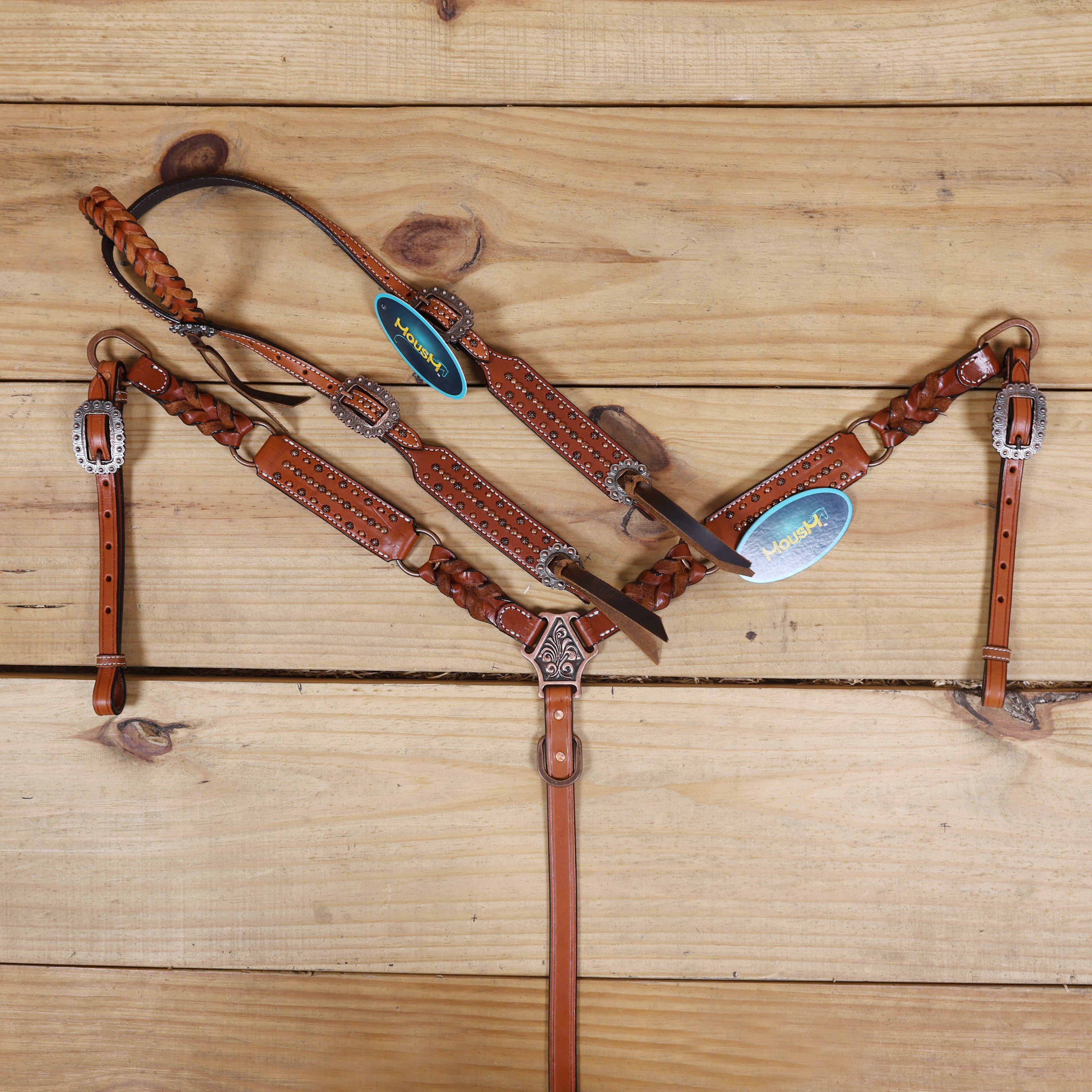 headstall and breast collar set