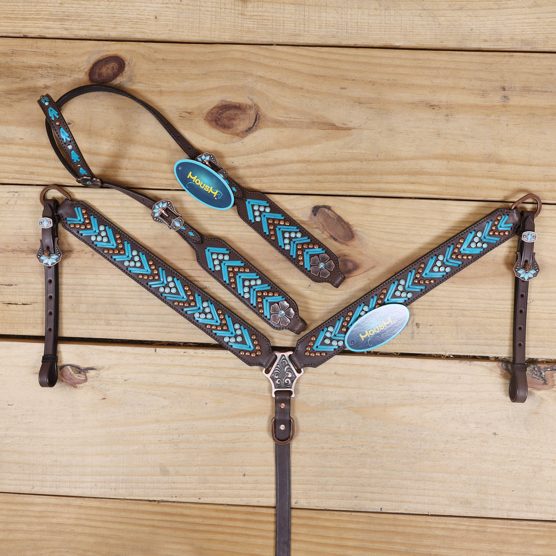 headstall and breast collar set 