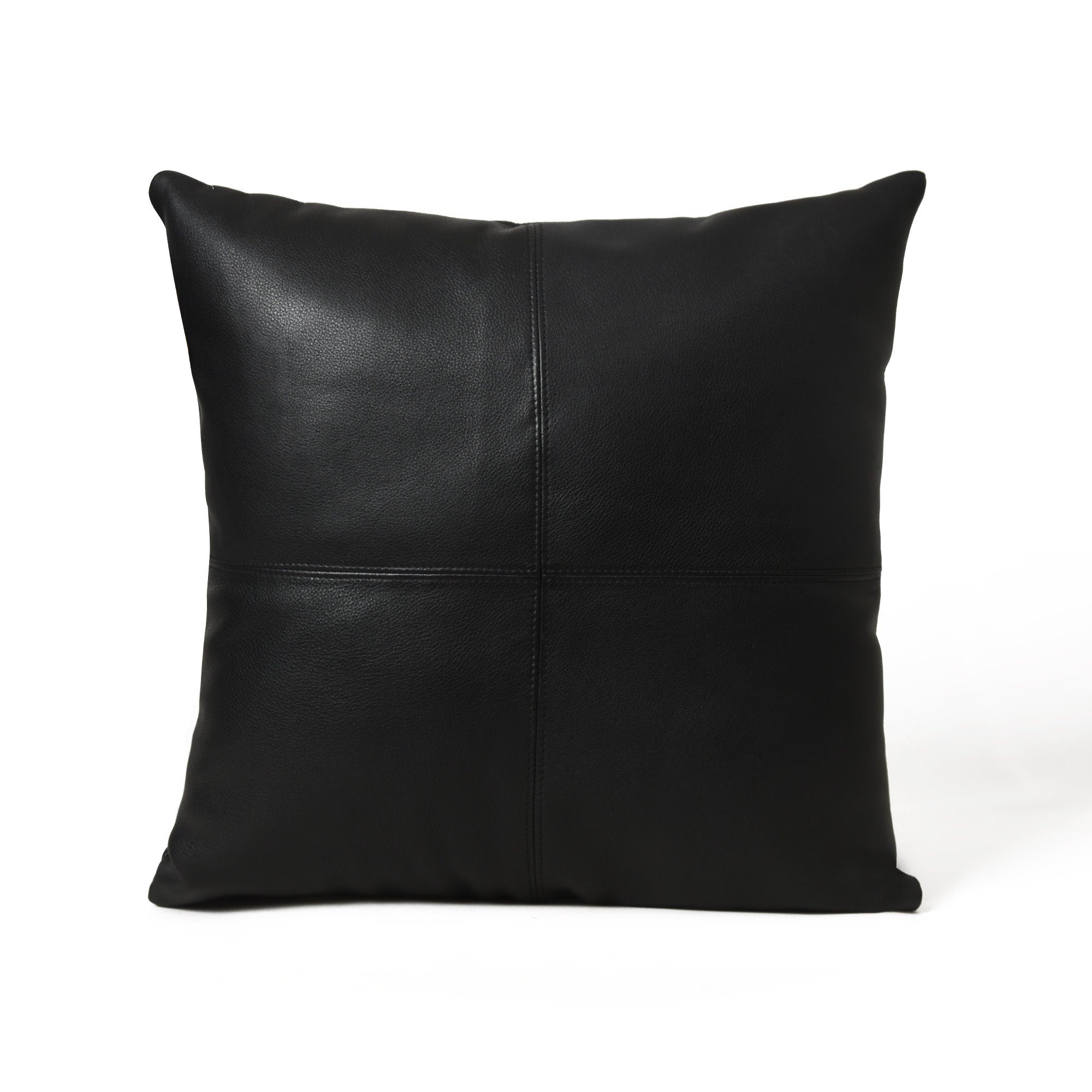 Mousm Different colour Leather Cushion Cover, Decorative Cushion Pillow Case.Gift Cow leather Cushion Case, Square Sofa Cushion Throw Pillow