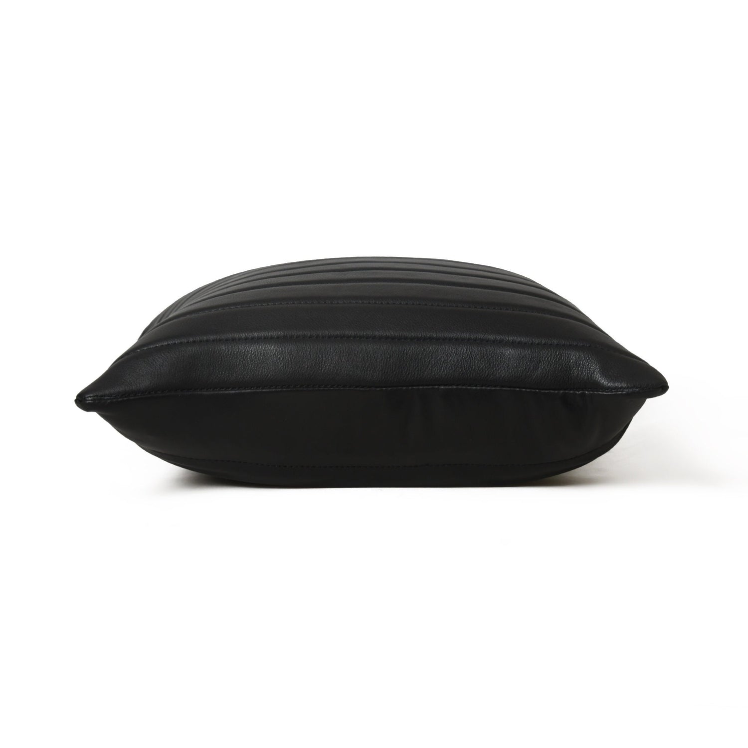 MOUSM Leather Pillow Cover 18 x 18, Leather Cushion Cover, Solid Cushion Cover, Brown Pillow Case, Home Decor, Decorative Cushion Throw