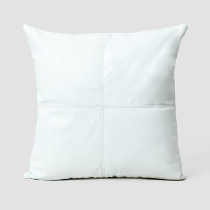 Mousm Different colour Leather Cushion Cover, Decorative Cushion Pillow Case.Gift Cow leather Cushion Case, Square Sofa Cushion Throw Pillow