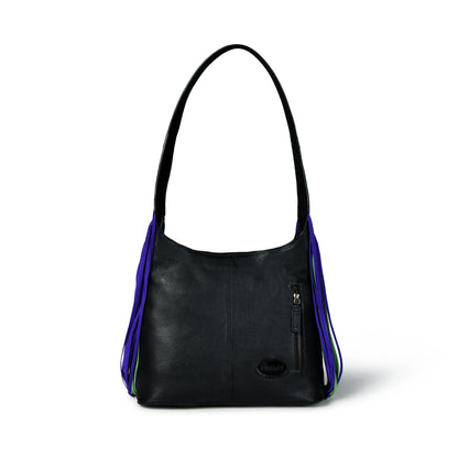 MOUSM Cowhide Leather Bags, Cowhide Shoulder Bag for Women, Hair On Leather Bags, Cowhide Tote Bags, Southern Countryside Living