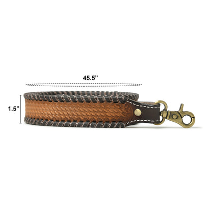 Mousm Detachable Crossbody Strap for Bags, Leather Strap, Guitar Strap, Fashion Strap Replaceable Bag Strap Handbag Strap Birthday Gift