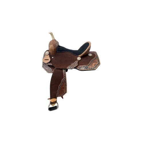 Western Horse Saddle, Western Barrel Saddle, Handmade Leather Saddle, Horse Riding Saddle, Western Saddle, Pleasure Trail Horse Saddle MOUSM