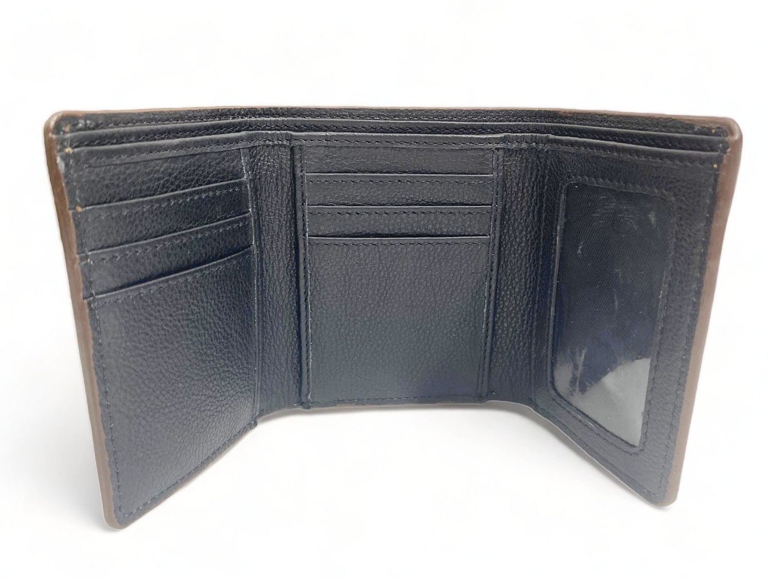 Wallet Western Mens Leather Wallet for Men Argentina cow leather with OAK fruit carving leather wallet by Mousm