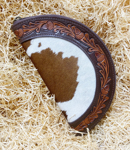 ladies clutch bag comes with OKA fruit carving around the clutch. Western Ladies hand clutch bag | Premium leather clutch bag by Mousm